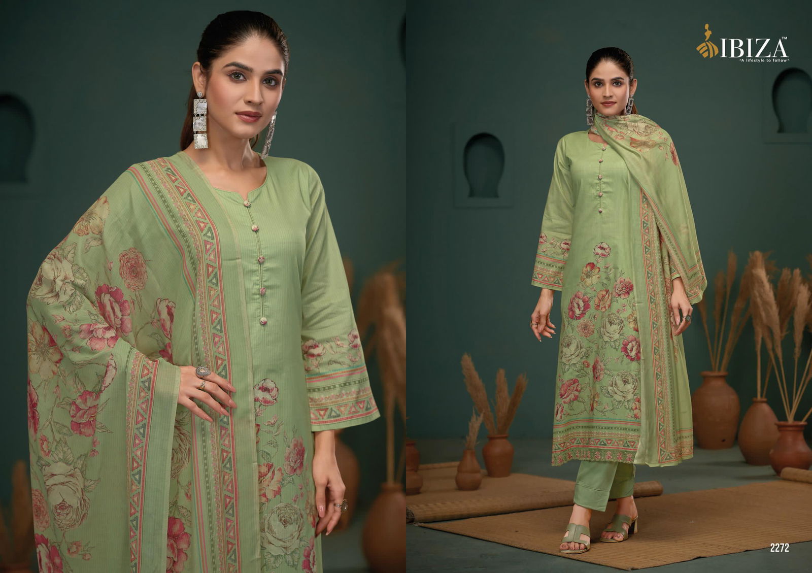 Priyanshi By Ibiza Lawn Cotton Printed Salwar Kameez Wholesale Price In Surat